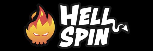 Hellspin Casino banner featuring its welcome bonus