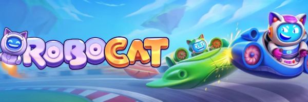 Robocat Casino banner for mobile play in Australia