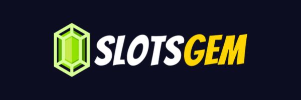 Slotsgem Casino banner showing its wide game library
